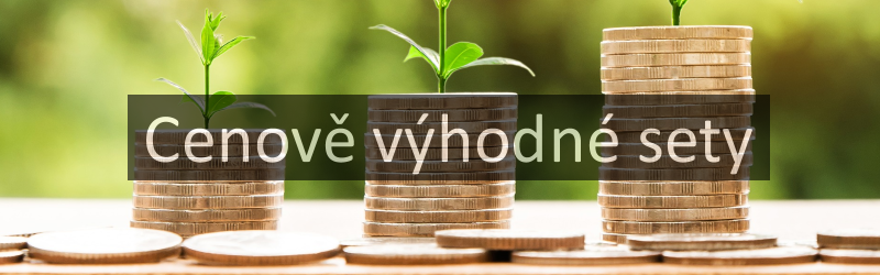 Cenově výhodné sady bylinných tinktur.